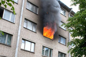 Пожар в общежитии БНТУ