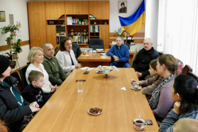 Беларусский благотворительный фонд передал гуманитарную помощь семьям погибших украинцев